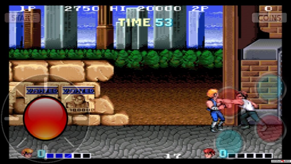 El juego retro para móviles Double Dragon