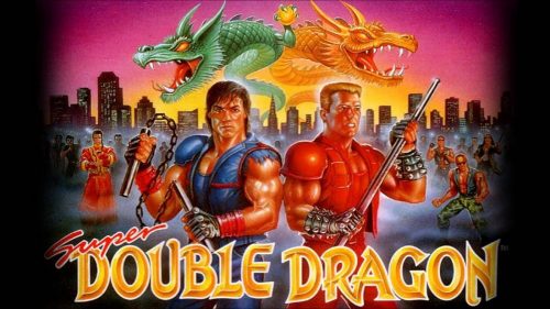 The retro Double Dragon mobile game in the Beat 'em up genre