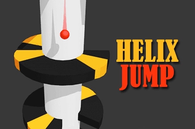 Helix Jump mobile game