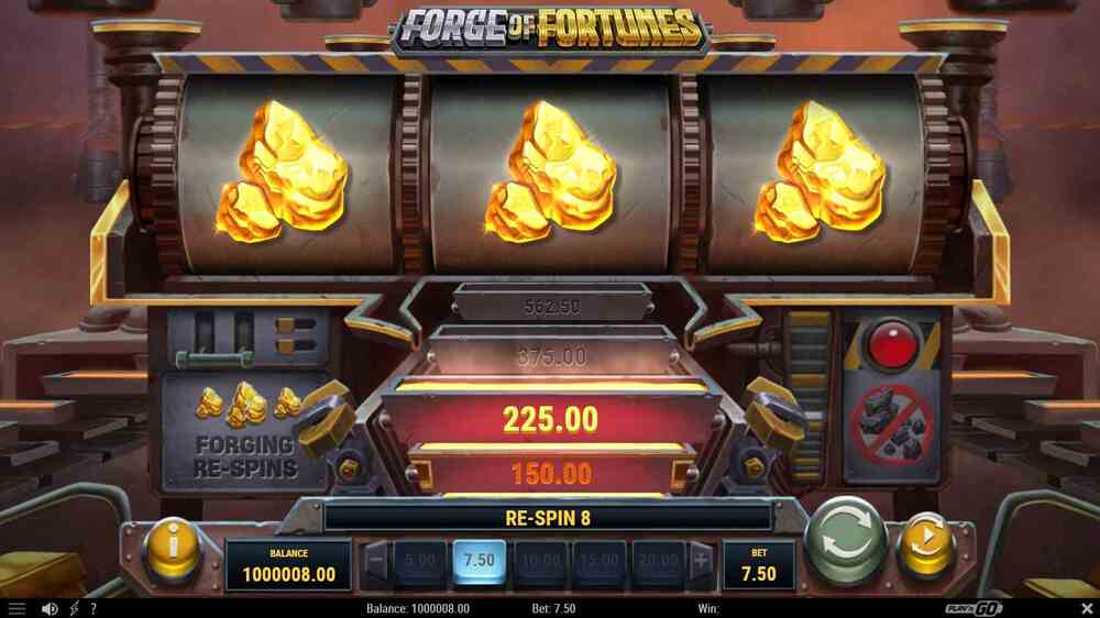 Forge of Fortunes interface and graphics